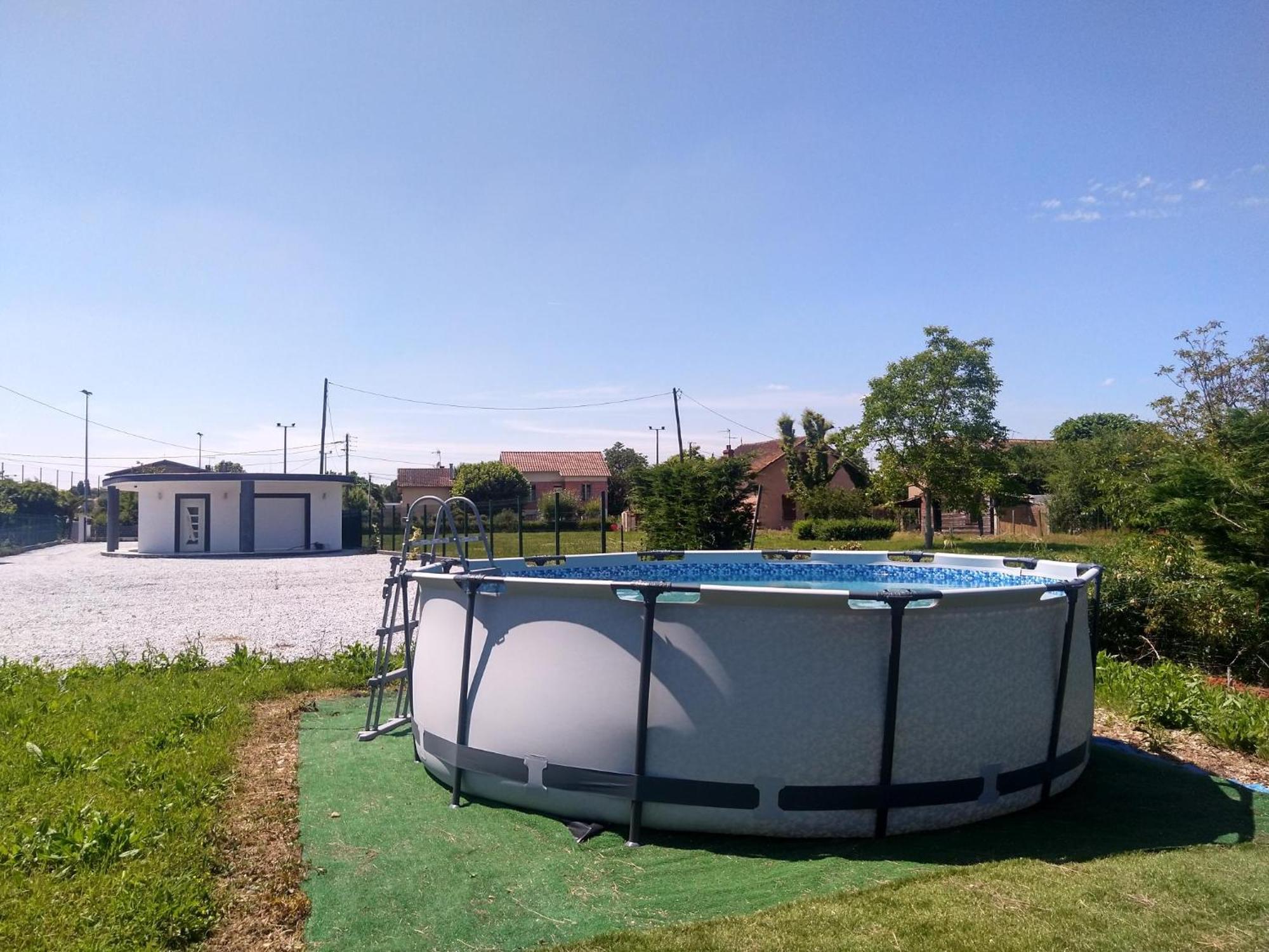 Maison Sapiac - 4Pers - 2 Chambres - 3 Lits - Clim Reversible - Terrasse Ombragee Et Grand Jardin - Piscine Saison Estivale Montauban Exterior foto